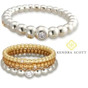 Kendra Scott Josie Silver Ring Size 8